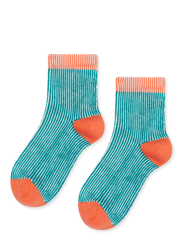 Hansel from Basel: Umbrella Short Crew Sock - Watermelon