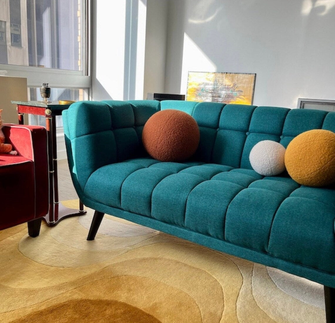 Belgin K.: Boucle Ball Pillow 6"