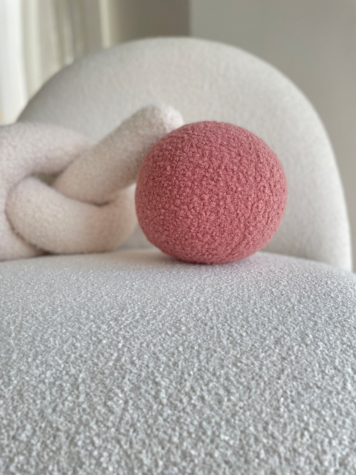 Belgin K.: Boucle Ball Pillow 6"