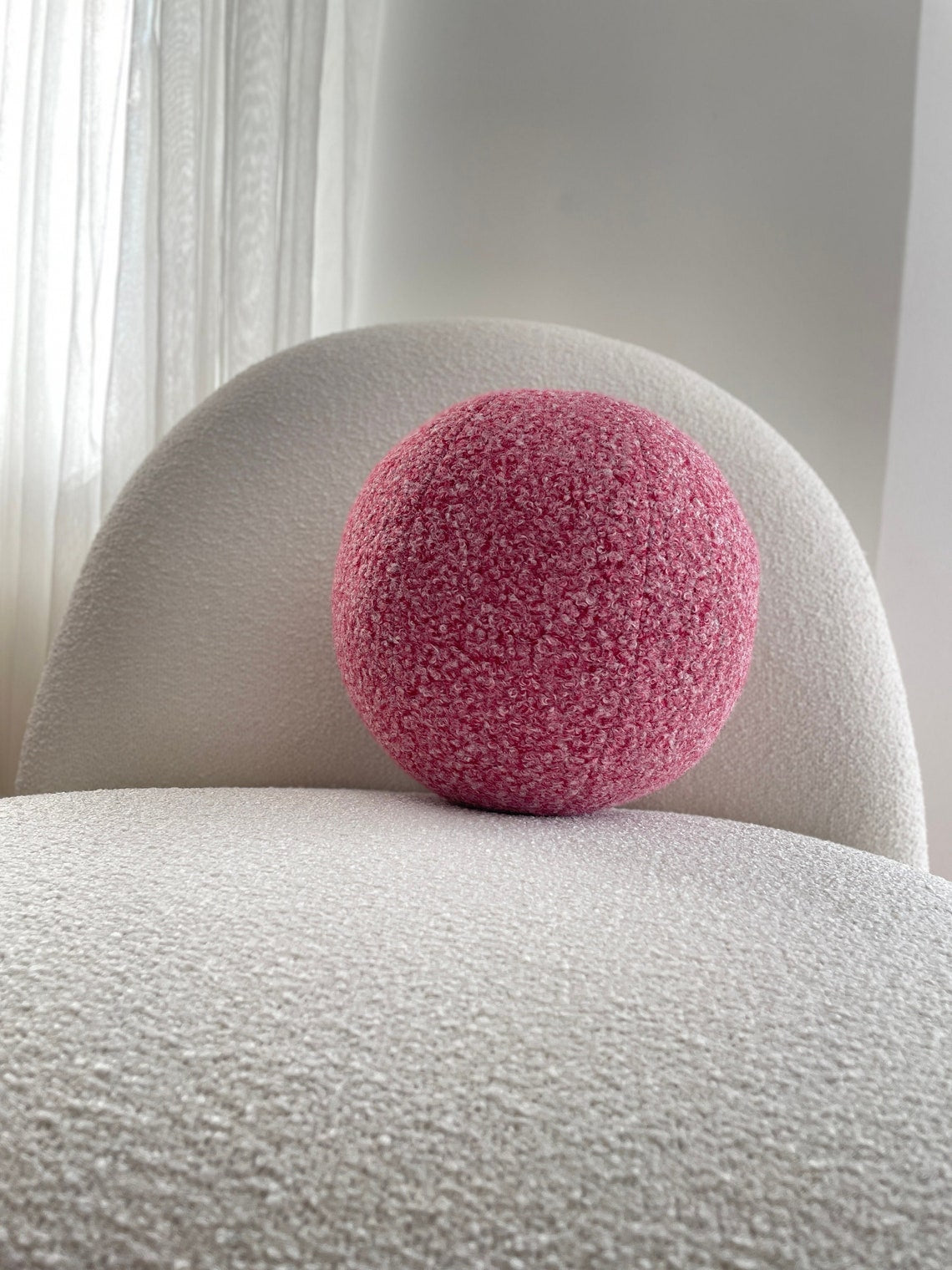 Belgin K.: Boucle Ball Pillow 8"