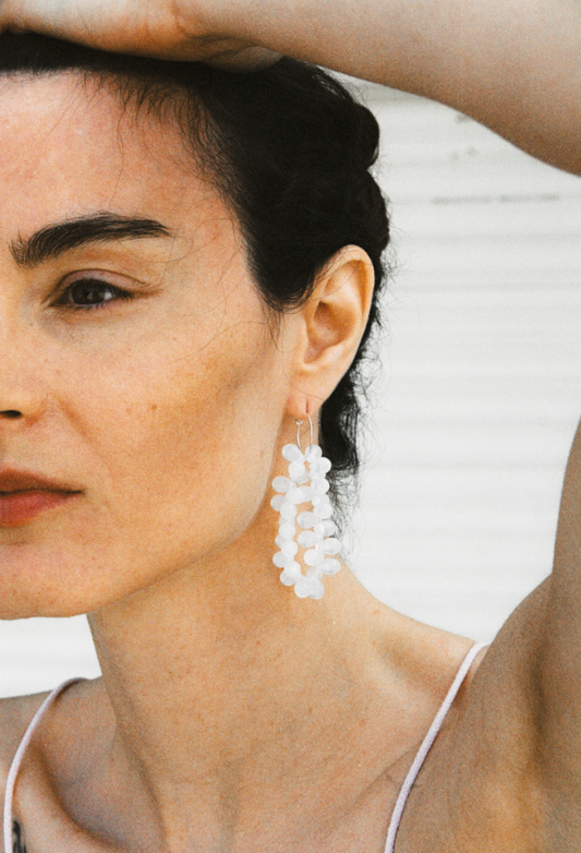 Jacob: Jana Earring - White