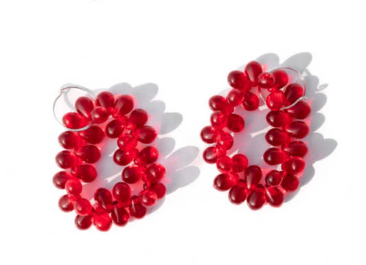 Jacob: Jana Earring - Red