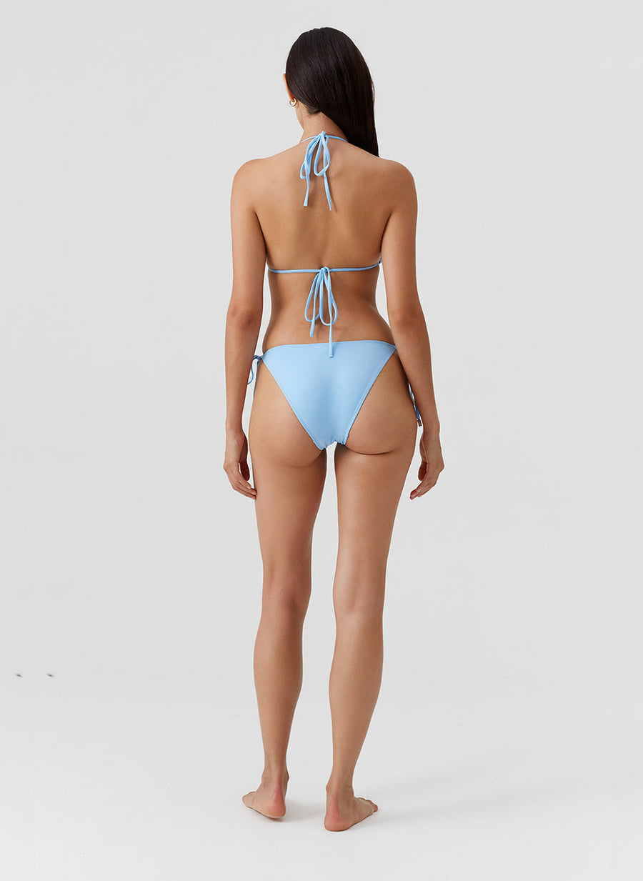 Melissa Odabash: Menorca Horsebit Side Tie Bikini Bottom - Oasis