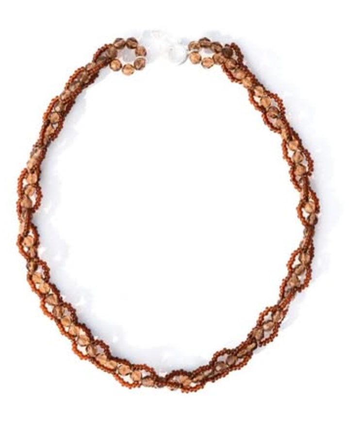 Jacob: Ouna Necklace - Brown