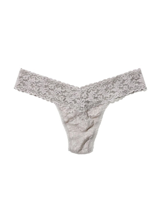 Hanky Panky: Low Rise Lace Thong - Fashion Colors