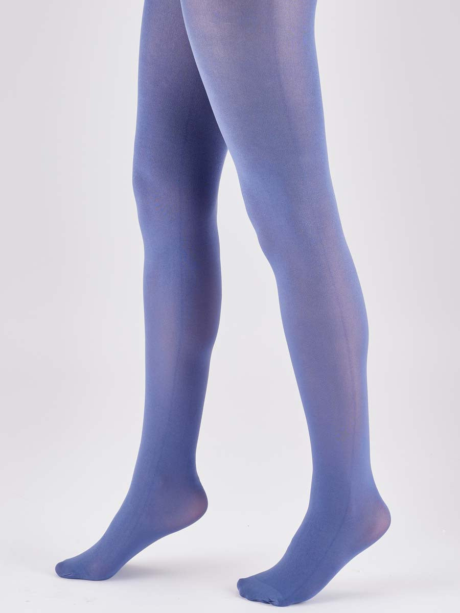 Pretty Polly: Opaque Tights  - Blue