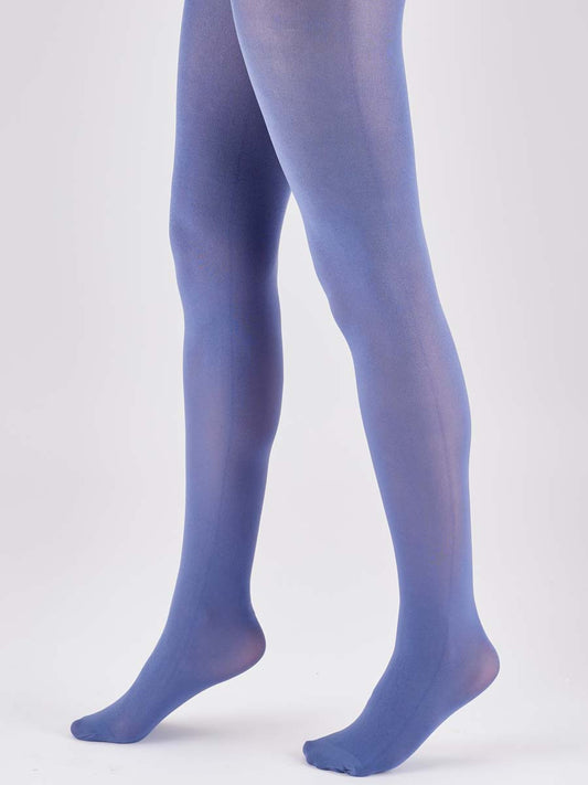 Pretty Polly: Opaque Tights  - Blue