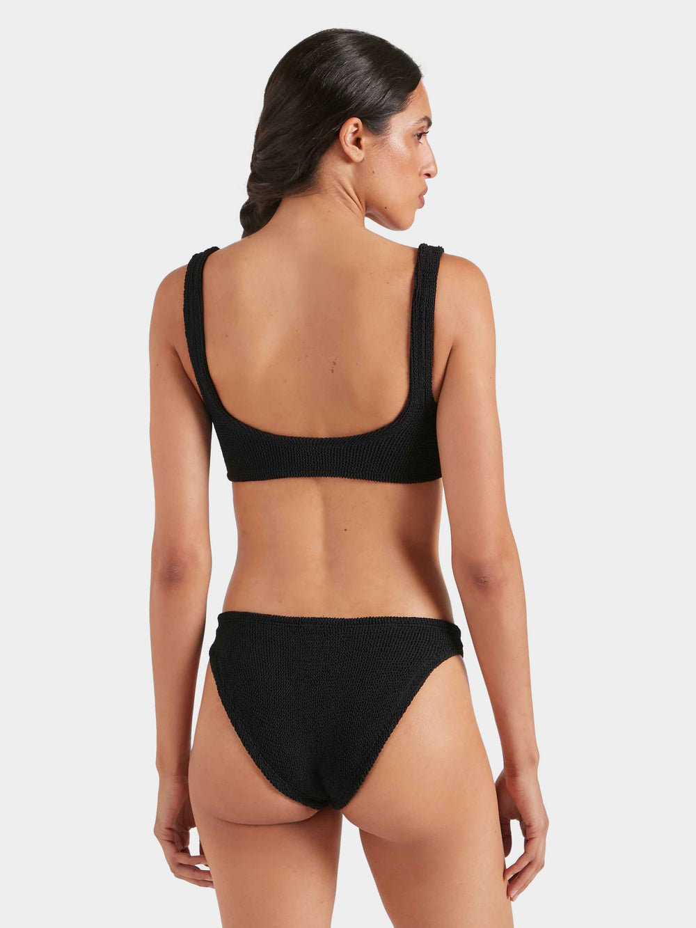 Hunza G: Xandra 2 Bikini Set - Black