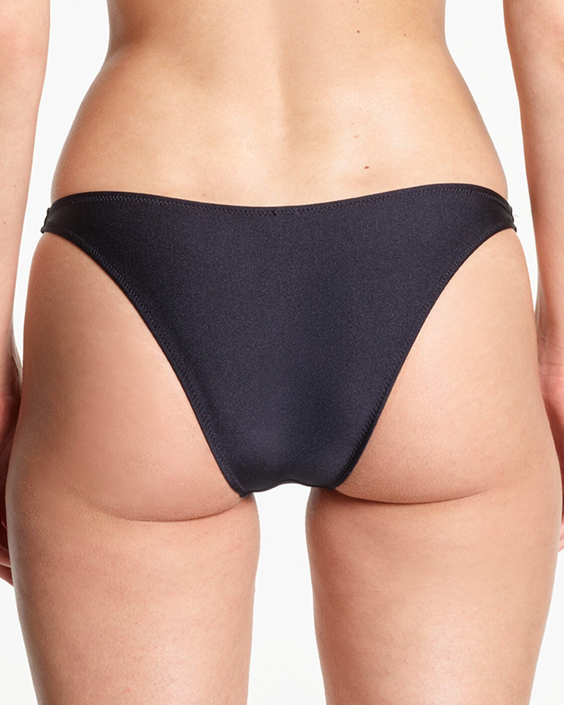 Yasmine Eslami: Eva Low Bikini Bottom - Black