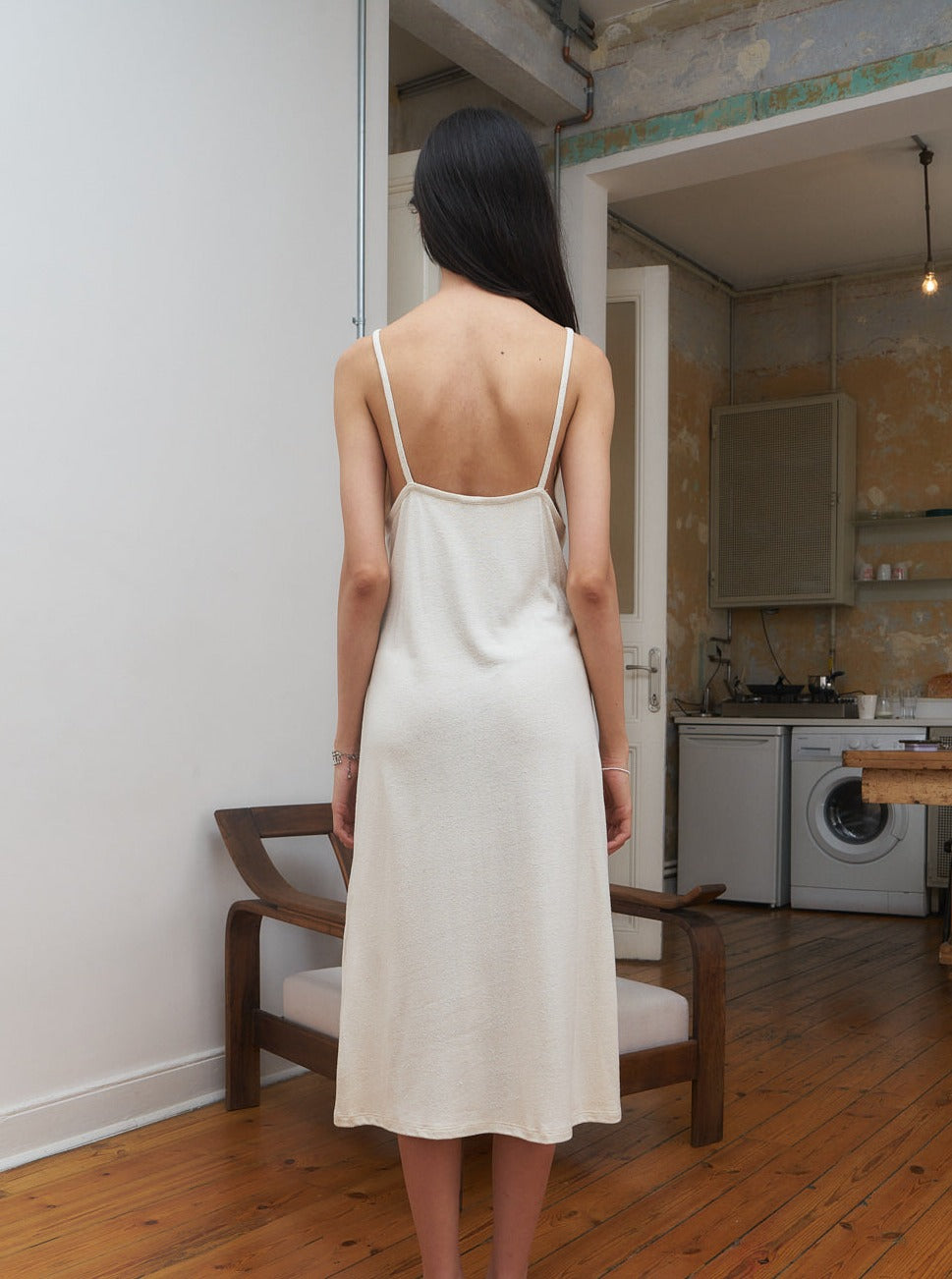 Signe: Seda Raw Silk Dress - M, XL