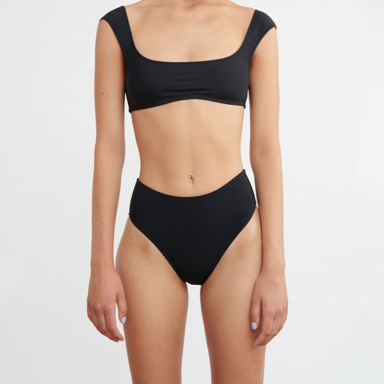 Araks: Ulla Solid Bikini Bottom - Black