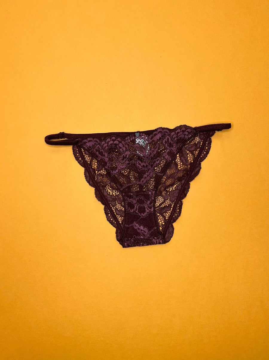 Clo: Fortuna Lace String Bikini - Wine – Azaleas
