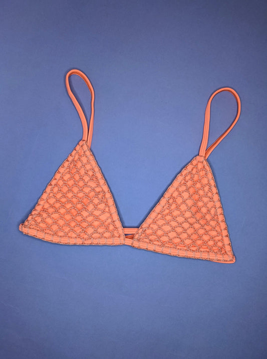 Acacia: Baja Crochet Bikini Top - Olena