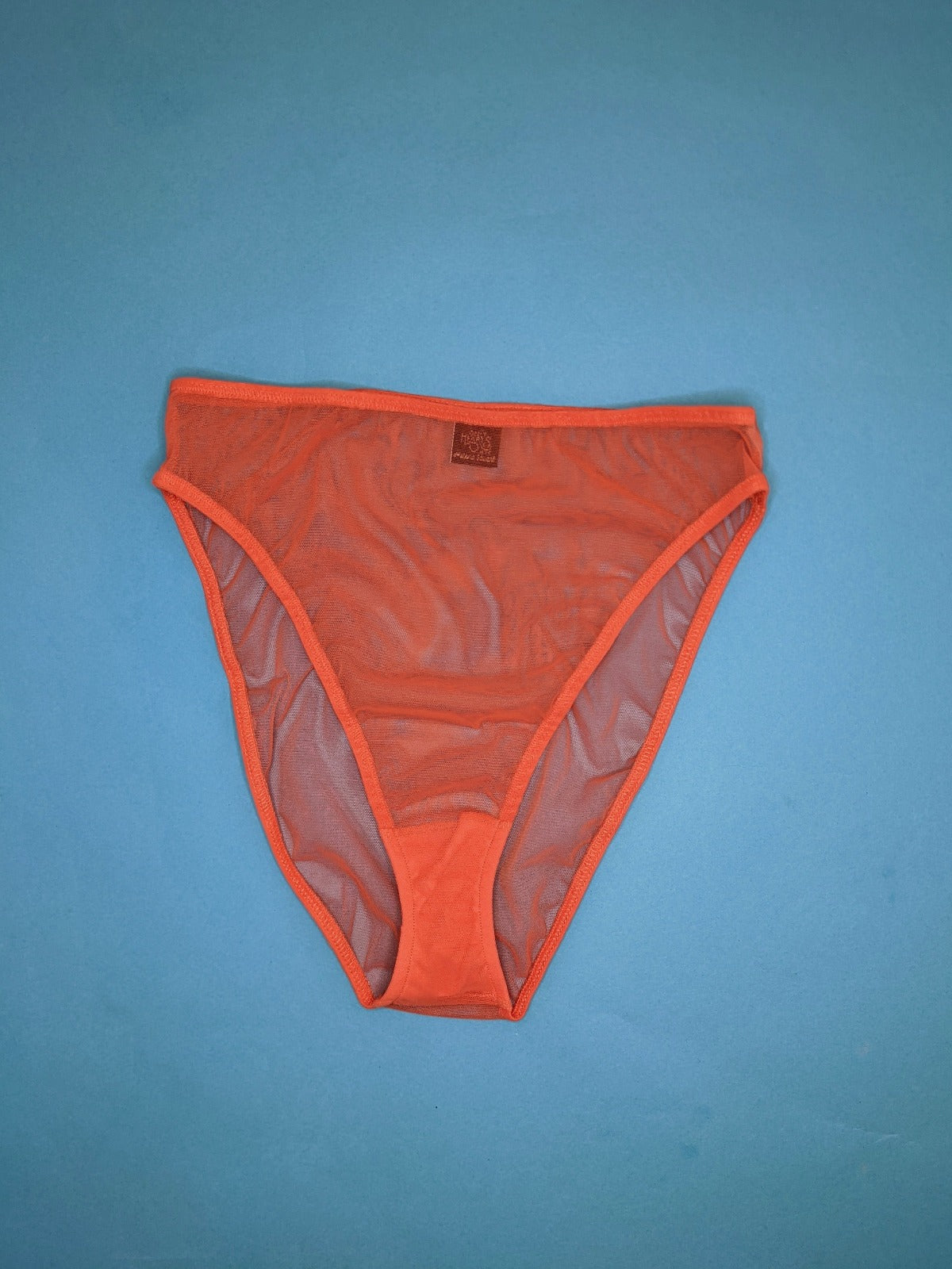 Only Hearts: Whisper High Cut Brief - Tangerine