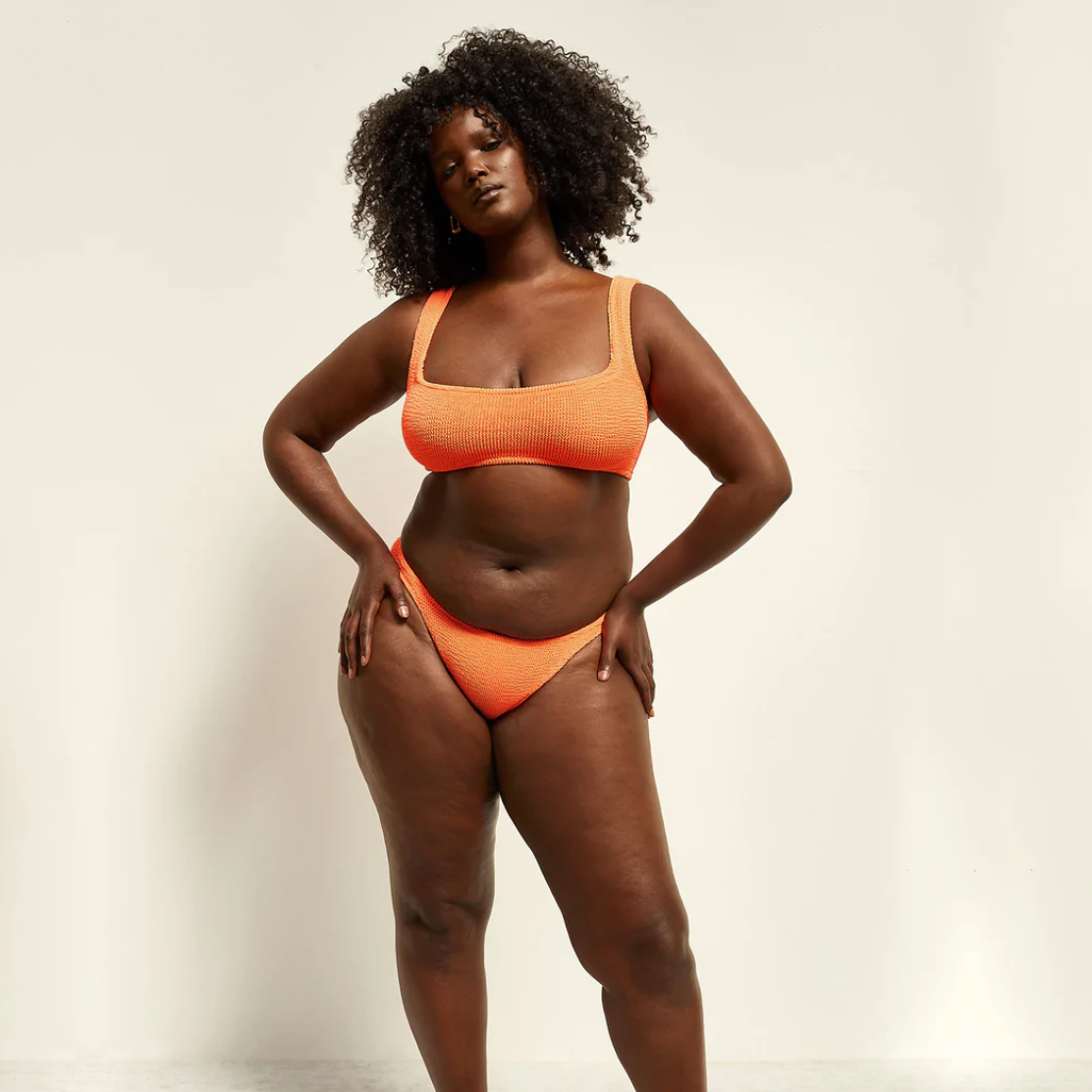 Hunza G: Xandra Bikini Set - Orange – Azaleas