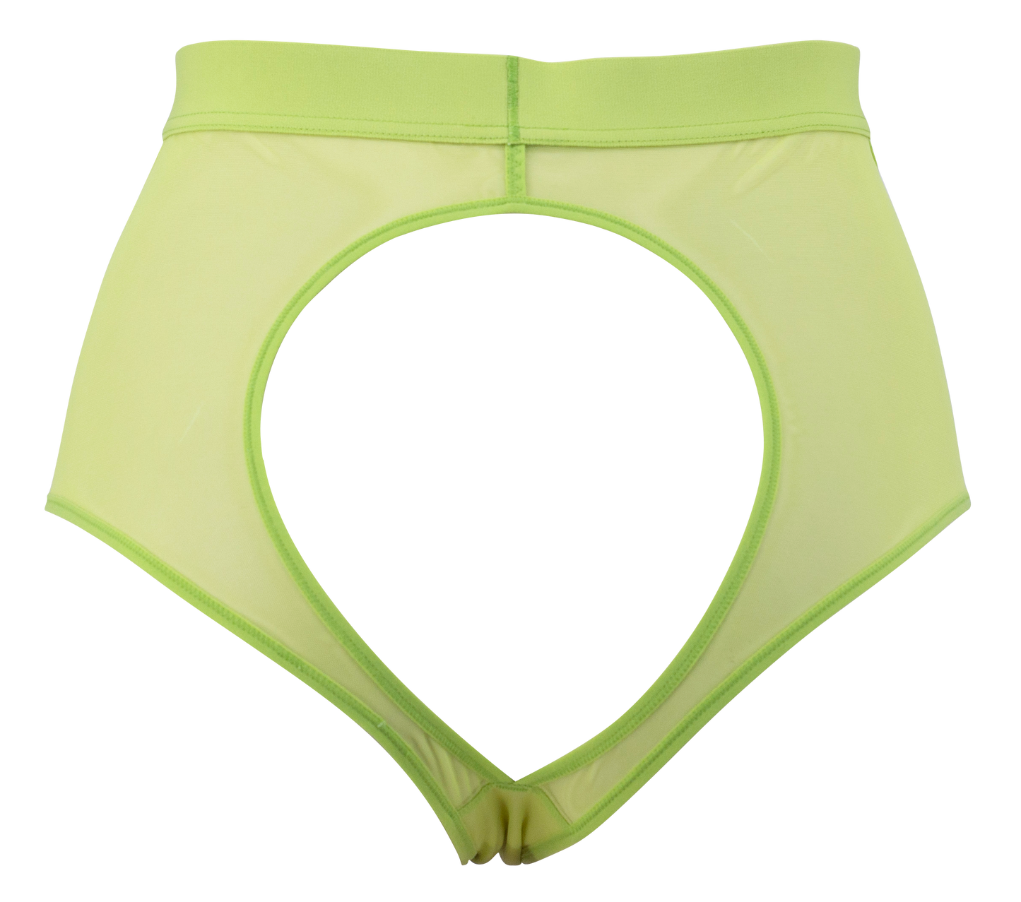 La Fille d'O: Pompidou Reversible High-Waisted Brief - S, Last One!