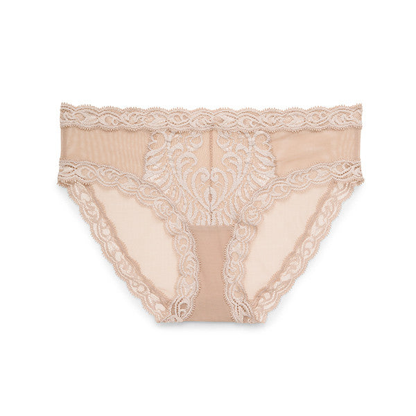Natori: Feathers Hipster Brief - Cafe